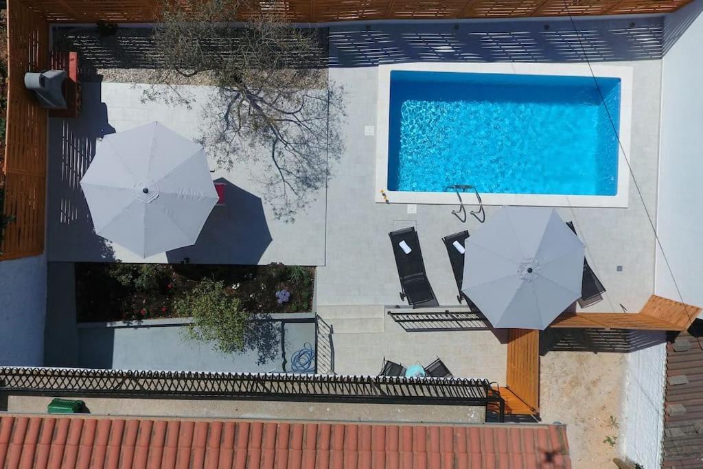 Luxury Apartment Petra With Private Pool Zadar Eksteriør billede